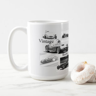 Caneca De Café Vintage Racing