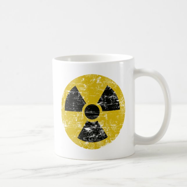 Caneca De Café Vintage radioativo (Direita)