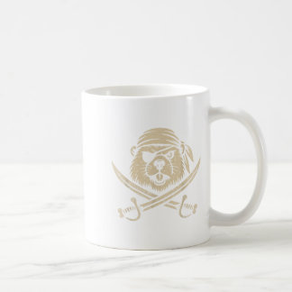 Caneca De Café Vintage Rate Groundhog E Crossbones