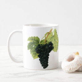 Caneca De Café Vintage Red Wine Organic Graph Cluster, Comida Fru