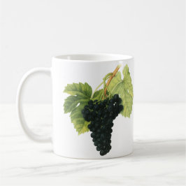 Caneca De Café Vintage Red Wine Organic Graph Cluster, Comida Fru