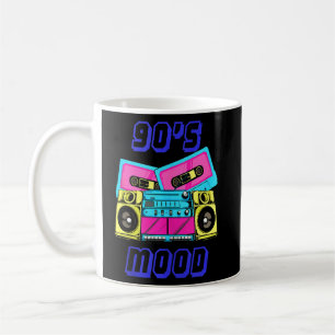 Caneca De Café Vintage retrorreflector da década de 90