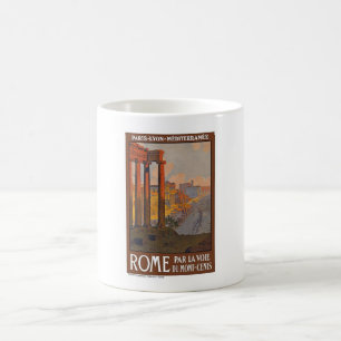 Caneca De Café Vintage Roma Italia