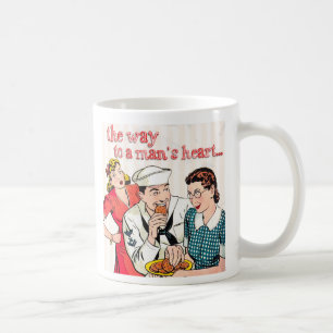 Caneca De Café Vintage Sailor e dona de casa