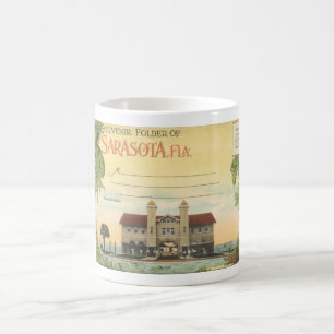 Caneca De Café Vintage Sarasota, Florida