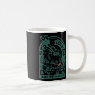 Caneca De Café Vintage Sem Disco Deixado Para Trás Disco Golfe Me