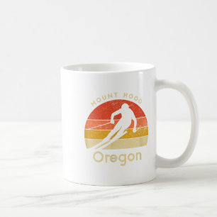 Caneca De Café Vintage Ski Mount Hood Oregon Mountain