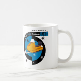 Caneca De Café Vintage Skidoo Snowmobile Coffee Mug