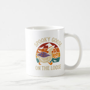 Caneca De Café Vintage Soky Goose No Dia de as Bruxas engraçado P