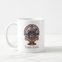 Caneca de Café Vintage Steampunk com Mecanismo de
