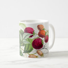 Caneca De Café Vintage Strawberry