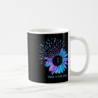 Caneca De Café Vintage Sunflower Floral Suicídio Awaren
