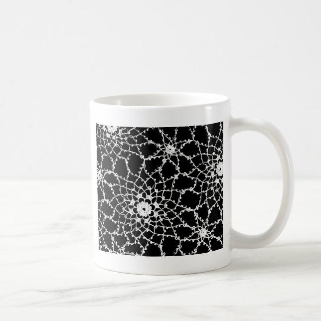 Caneca De Café Vintage Tatage Lace (Direita)