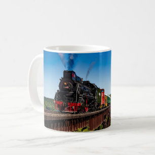 Caneca De Café Vintage Train Bridge Photo