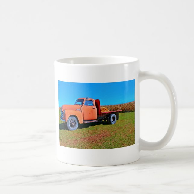 Caneca De Café Vintage Truck (Direita)