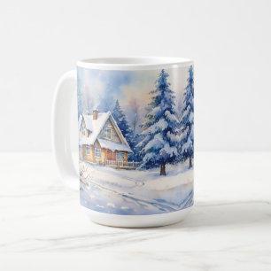 Caneca De Café Vintage Vidinha Fashiked House Cena de Natal Mug