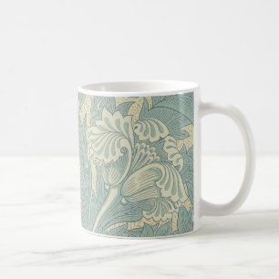 Caneca De Café Vintage William Morris Tulip Floral Design