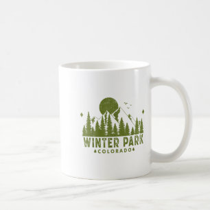 Caneca De Café Vintage Winter Park Colorado Co Ski Mountain Outdo