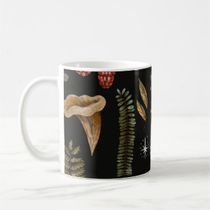 Caneca De Café Vintage Woodland Natureza sem descontinuidades. Am