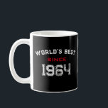 Caneca De Café Vintage World's Best from 1964 60th Birthday<br><div class="desc">Libere o fator legal com a melhor do nosso mundo desde 1964, 60ª Coffee Mug! Comemore seis décadas épicas em estilo com esta joia retrorinspirada. Criada pelo sabor discerniente, esta caneca não só segura seu pinto favorito como também captura a essência de uma era de eterno. Embarque as vibrações de...</div>