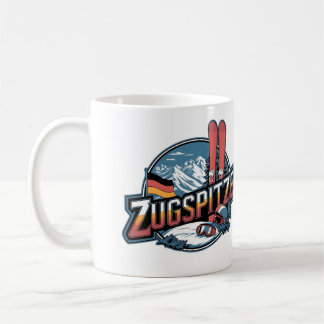 Caneca De Café Vintage Zugspitze bavarian outdoor nature gifts