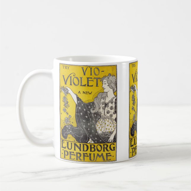 Caneca De Café Vio-Violet Perfume Belas Artes (Esquerda)