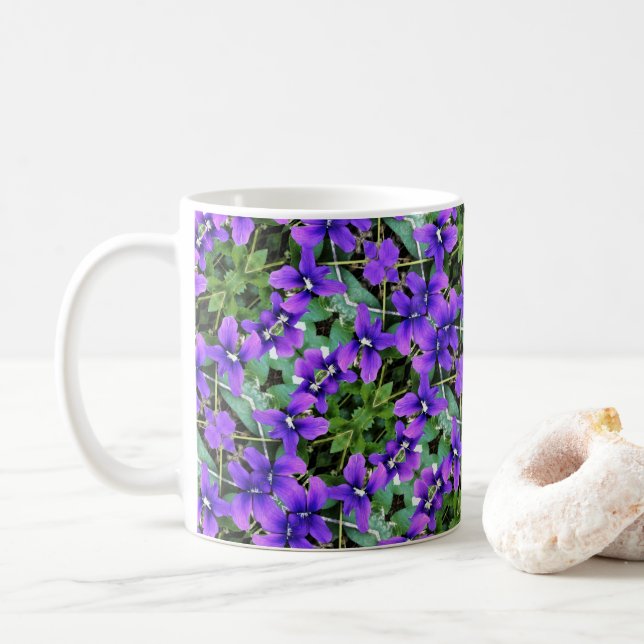 Caneca De Café Violações de Mug Woodland (Com Donut)