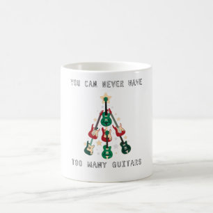 Caneca De Café Violão - Você Nunca Pode Ter Muitas Guitarras