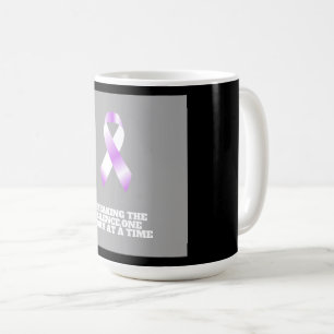 Caneca De Café Violência Doméstica Sensibilização Clássica