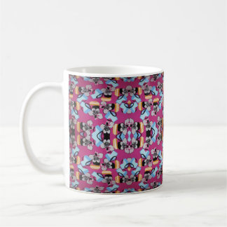Caneca De Café Violetas Doce E Mobiliário