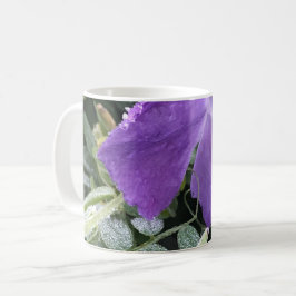 Caneca De Café Violetas Empolvilhadas
