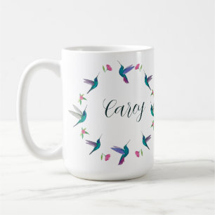 Caneca De Café Violetear Hummingbird Mexicano Personalizado