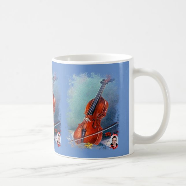 Caneca De Café Violín (Direita)