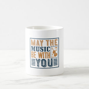Caneca De Café Violin - Que A Música Esteja Com Você