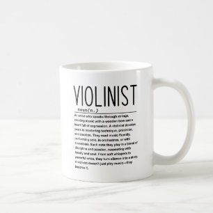 Caneca De Café Violinista