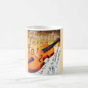 Caneca De Café Violino