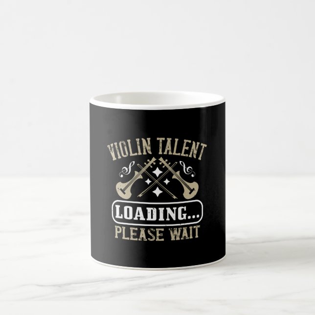 Caneca De Café Violino - Carregamento Violino de Talentos (Centro)