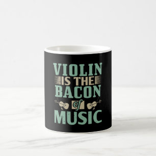 Caneca De Café Violino - Violino É O Bacon Da Música