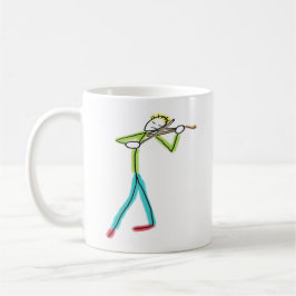 Caneca De Café Violonista de Pau
