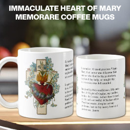 Caneca De Café Virgem Católica Mary Memória Religiosa Oração