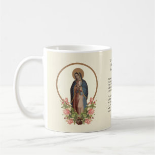 Caneca De Café Virgem Maria religiosa católica espanhola Guadalu
