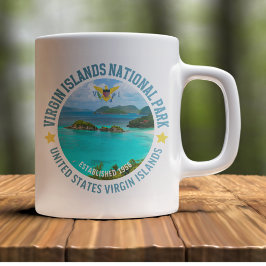 Caneca De Café Virgin Islands National Park caribbean beach