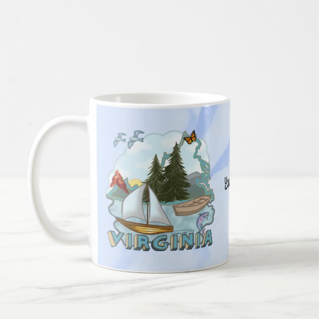 Caneca De Café Virgínia (Esquerda)