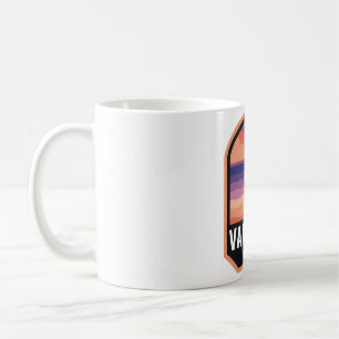 Caneca De Café Virginia Beach VA Retro Sunset