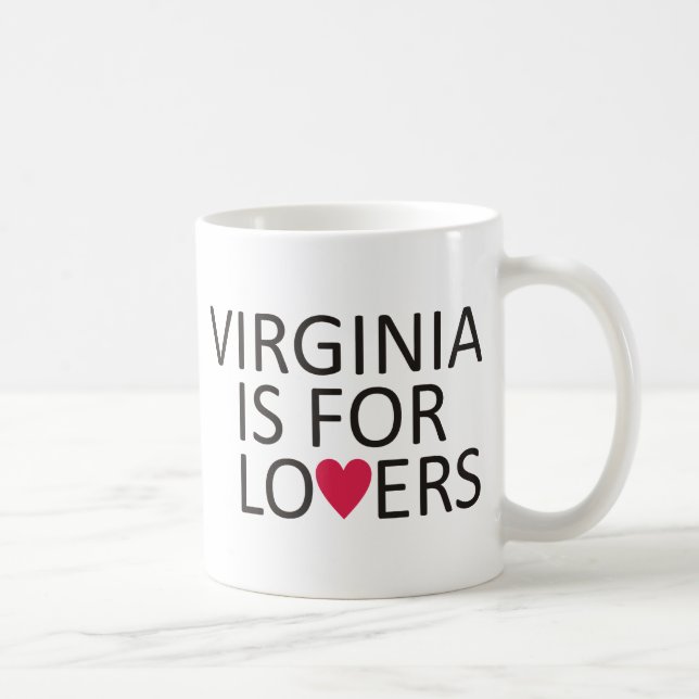 Caneca De Café Virgínia é para amantes (Direita)
