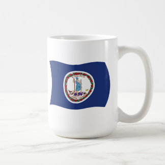 Caneca De Café Virginia Flag Mug