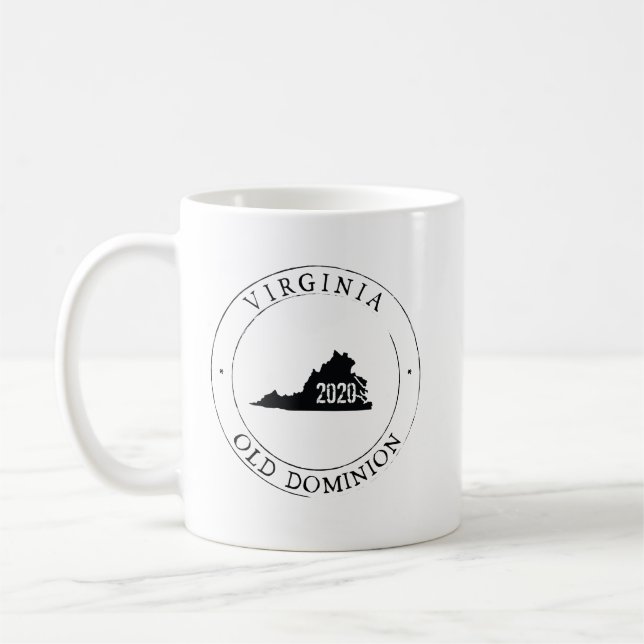 Caneca De Café Virginia State Mug (Esquerda)