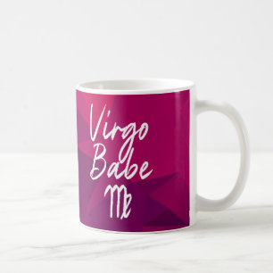 Caneca De Café Virgo Babe Zodiac - Sinal de Aniversário