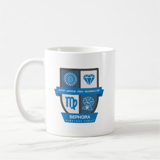 Caneca De Café Virgo Birthday Crest™ for September 1-22 Mug