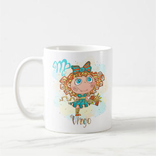 Caneca De Café Virgo horóscopo zodíaco o 23 de agosto -